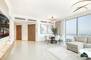 High Floor 2BR with Full Burj View by BMS - 2