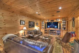 Pursuit of Happiness Mountain luxury hot tub big-screen TVs pet-friendly - Mineral Bluff - 8