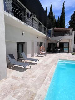 Villa haut de gamme avec piscine et jacuzzi - Piolenc - 6