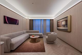 Orange Crystal Qingdao Liaoyang West Road Guoxin Sports Center Hotel - Qingdao - 9