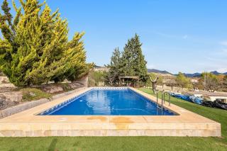 Villa Rancallosa con barbacoa, wifi y piscina privada - Relleu - 0
