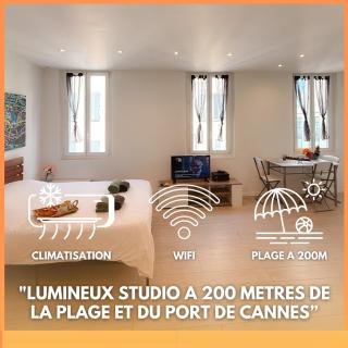 Le Clemenceau By ApiRent #Cosy #200m des plages #Wifi - Cannes - 0