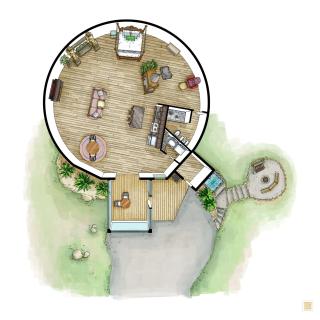 Adults Only - Secluded Mountainside Dome Retreat - 5