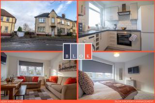 Spacious 4-Bed Flat in Hamilton, Close to Glasgow - Cadzow - 0