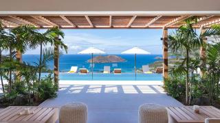 Posh Villa With Spectacular View Over Flamands Bay - Gustavia - 0