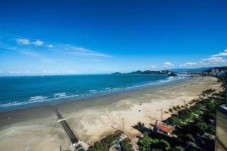 Beach Vibe - Estilo & Vista Mar com Sacada - Santos - 8