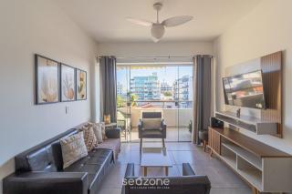 Apto con balcón a 650m del mar, Cabo Frio CVY0306 - 4