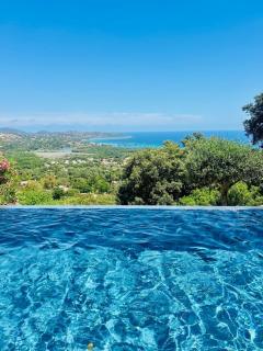 Villa Acciagina 10 pers PISCINE VUE MER PINARELLO Climatisée - Pinarellu - 0