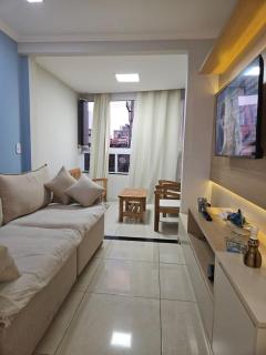Apartamento 1 km da praia com ar e garagem - Vila Velha - 2