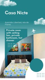 Private rooms at Casa Nicte, Flores Island - Flores - 0