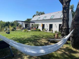 Ty Glazu Villa neuve grand confort, jardin 1600m2, GR34, criques, restos et port Doelan à pied - Clohars-Carnoët - 8