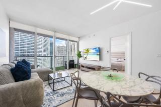 Penthouse ICON W hotel WaterViews balcony Brickell - Miami - 4
