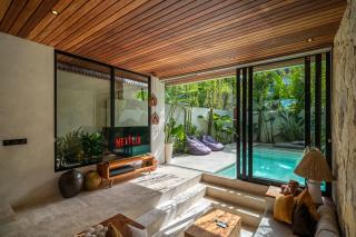 Villa Naoki - 1BR Architectural Gem Next to The Beach in Canggu - Canggu - 9