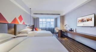 Borrman Hotel Qianjiang High-speed Railway Station Lobster City - Qianjiang - 6