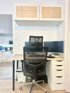 Cosy & Chill Appartements - 10 min de la mer - Jardin, Netflix, terrasse, fibre & parking - Cagnes-sur-Mer - 8