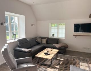 Friesenhaus Ebbe für 6 Gäste mit großem Garten - - 6