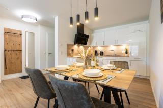 Dorumer Seestern - Ferienwohnung mit Terrasse und Sauna - Dorum - 9
