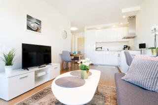 Modern Apartment with Parking and Balcony in Gdynia by Noclegi Renters - 3