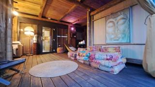 Mobile Home Cabana with HotTub&Sauna -  - 3