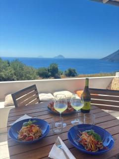 La casa blu superior - Lipari - 9