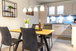 Ankerpunkt Südost - Ferienwohnung mit Garten und Sauna - Dorum - 9