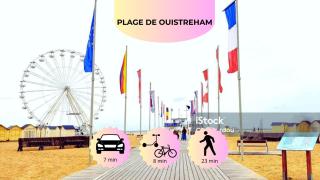 Le Nid du Bourg Studio Moderne - Rénové - Centre - Ouistreham - 5