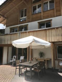 2-Zimmer Ferienwohnung,Parterre,Sitzplatz,Garage - Adelboden - 9