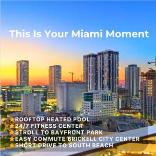 Sky-high1 BR Downtown Miami's heart - Pool & Gym - Miami - 0