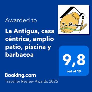La Antigua, casa céntrica, amplio patio, piscina y barbacoa - Campillo de Altobuey - 9