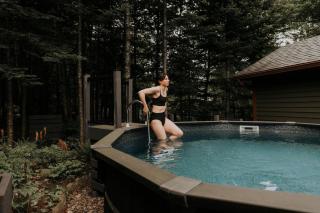 Pool - Kid Game Room - HotTub - Saint-Faustin - 9