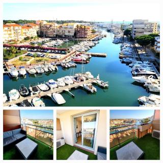 Le Ponton Vue Marina Balcon Parking Clim Wifi - 9