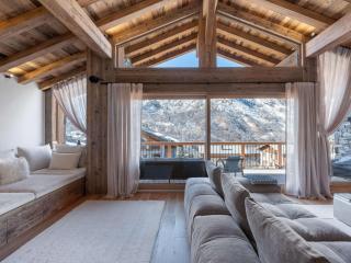Chalet neuf avec piscine chauffée, espace détente, sauna, bain nordique et salle de cinéma - FR-1-570-57 - Saint-Marcel - 0