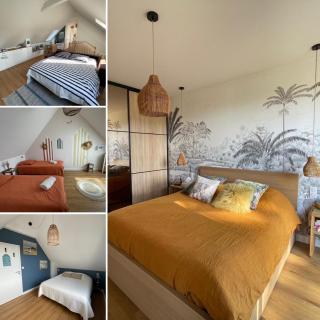 Ty Glazu Villa neuve grand confort, jardin 1600m2, GR34, criques, restos et port Doelan à pied - Clohars-Carnoët - 2