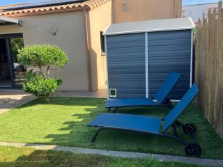 Les Nouettes Bleues - Maison 4 étoiles- 3 chambres - piscine & plage - 8