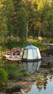 Aurora Igloo with Private Hot Tub by Invisible Forest Lodge - Rovaniemi - 8