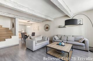 Les Bellevue Cité Trivalle "3 Apartments, 1 with Terrace & Private Parking, Aircon, WiFi, 500m from Cité, free public car park 200m" - 7