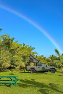Explore Maui's diverse campgrounds and uncover the island's beauty from fresh perspectives every day as you journey with Aloha Glamp's great jeep equipped with a rooftop tent - 9
