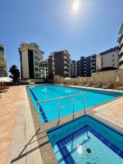 SA Apartments! Beachfront Apartment with Sea View & Pool - Alanya - 9
