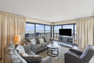 Corner Beachfront Condo with 270 Degree Gulf View on Whitecap Beach Island House Unit 209 - Corpus Christi - 0