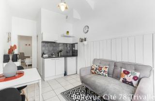 Les Bellevue Cité Trivalle, Cité 500m, free private car park on demand, free public car park 200m, aircon, WIFI, Cité view terrace - Carcassonne - 4