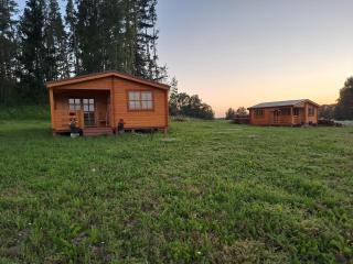 Atpūta Priedītēs - koka namiņi pie Tērvetes Dabas parka ar zirgiem, ponijiem un dabas tuvumu - 6