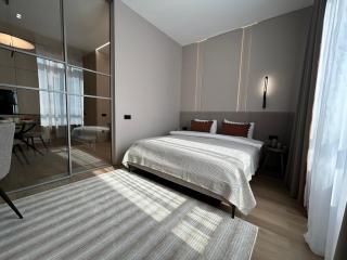 Апарт-отель ЖК Meridian из 9 апартаментов рядом с Арбатом - Almaty - 0
