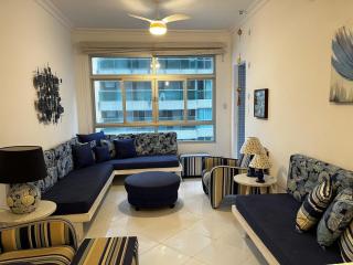 Apartamento vista mar 3 quartos ar condicionado Pitangueiras Guarujá - Guarujá - 7