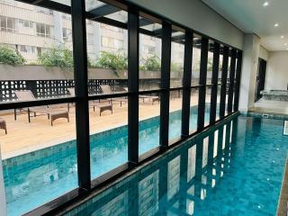 IBZ711 - Studio completo c/Jacuzzi/Pscina/Academia - 9