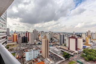 Studio Moderno no Centro com Piscina, Vista Panorâmica e Garagem - Curitiba - 4