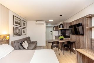 Studio Moderno no Centro com Piscina, Vista Panorâmica e Garagem - Curitiba - 6