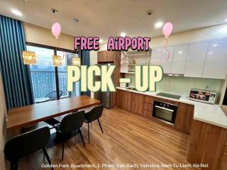 Asahi Luxstay - Golden Park Big corner Apartment with Cầu Giấy park view - 0