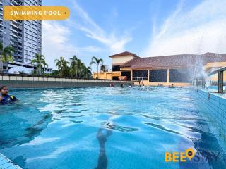 Melaka D'savoy Afamosa Resort for 12PAX Pool View - Kampong Pulau Sebang - 9