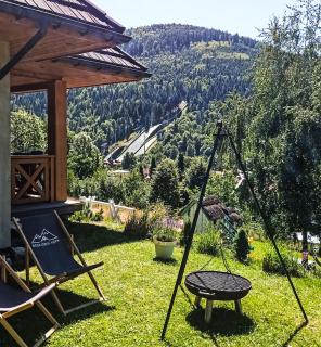 Beskidzka Kępa Szczyrk - domek z balią i pięknym widokiem na góry - 7