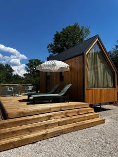 Tiny House Mon Cabanon grand jardin terrasse climatisation - - 2